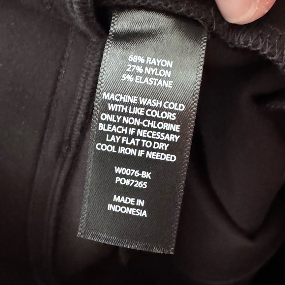 Beatbrand black straigt style pull on pant Size Small - Picture 5 of 7